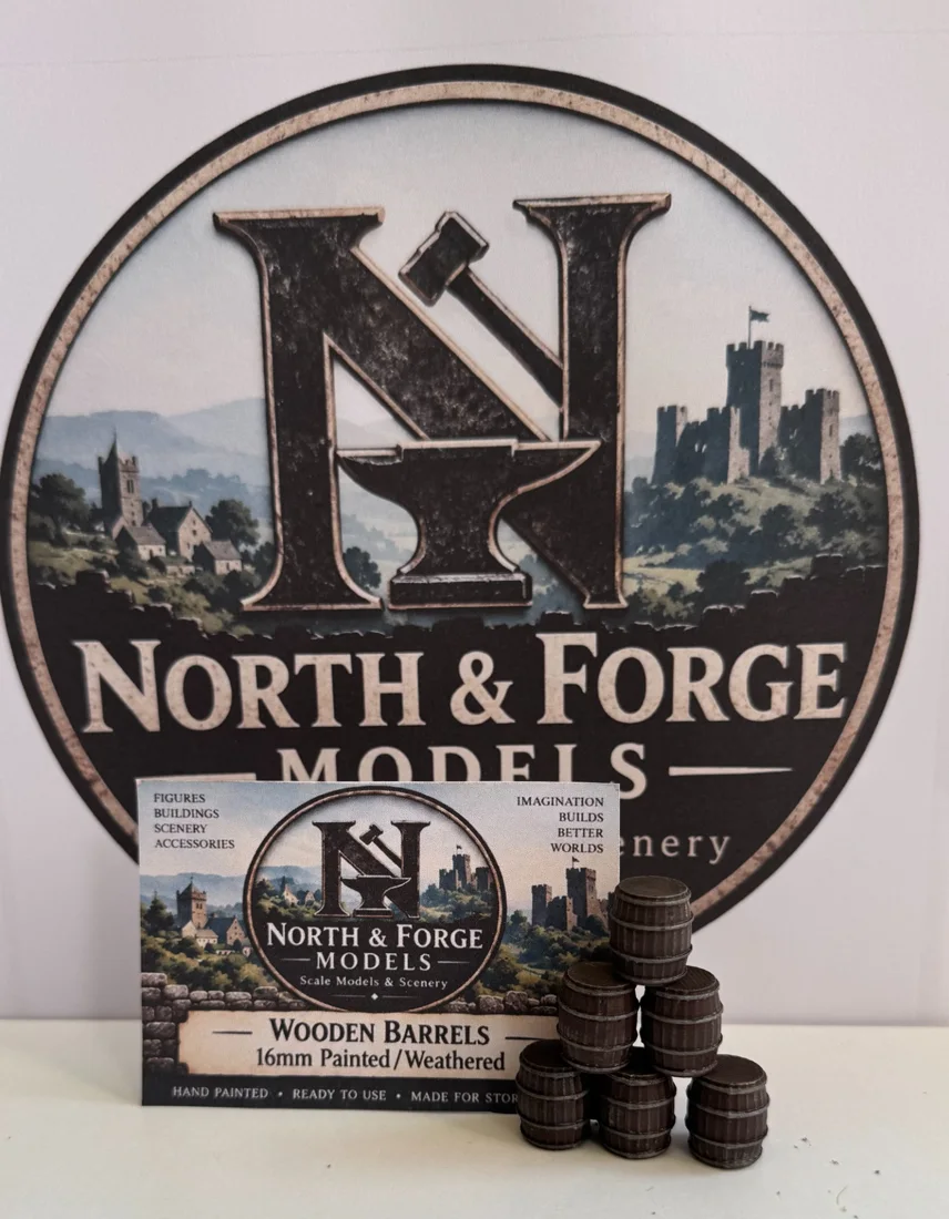 22mm Wooden Barrels