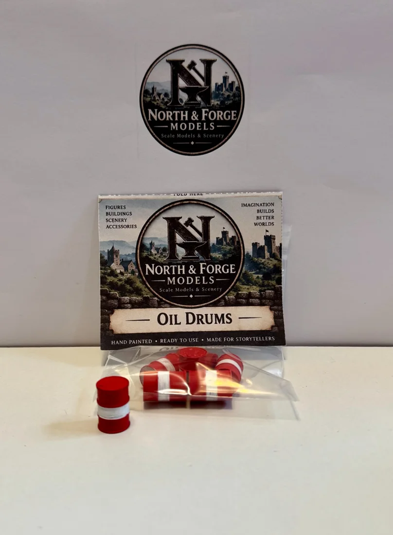 Industrial Oil Drums